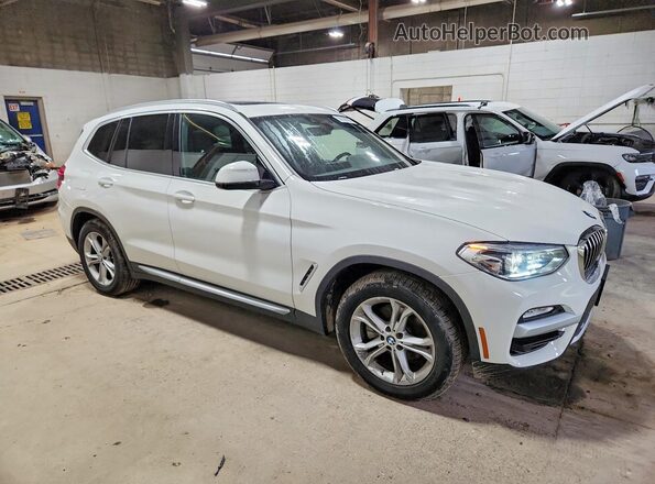 5UXTR9C59KLP96441 2019 BMW X3 White Առջևի աջ