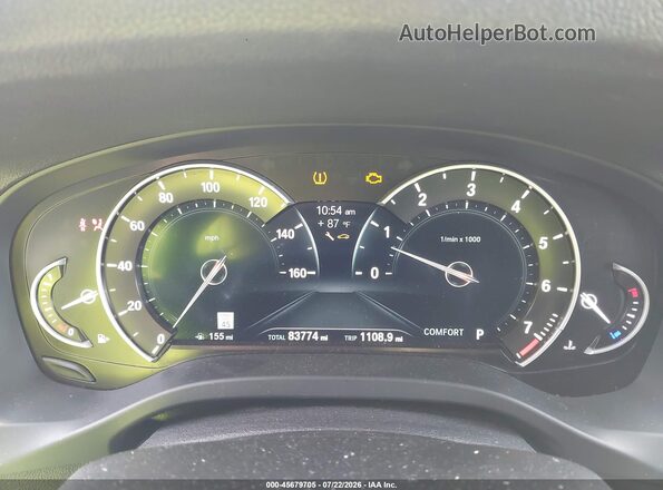 5UXTR9C5XJLC73401 2018 BMW X3 Black Հետևի նստատեղերի տեսք