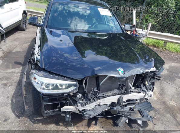 5UXTR9C5XJLC73401 2018 BMW X3 Black Սարքավորումների վահանակի տեսք