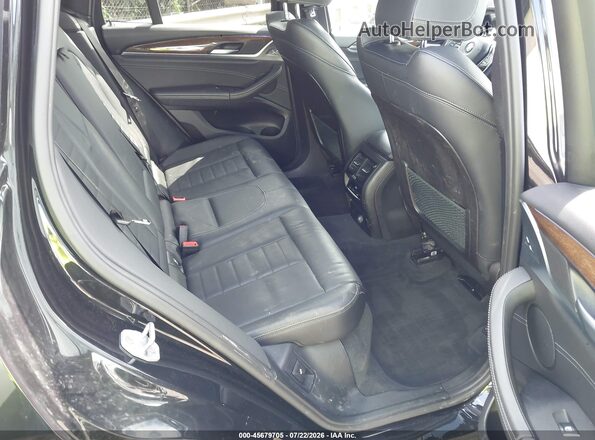 5UXTR9C5XJLC73401 2018 BMW X3 Black VIN կոդի պիտակի տեսք