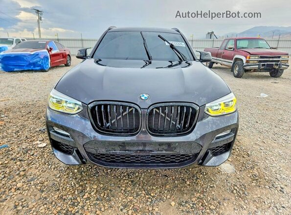 5UXTR9C5XJLD70940 2018 BMW X3 Black Դիմացի տեսք
