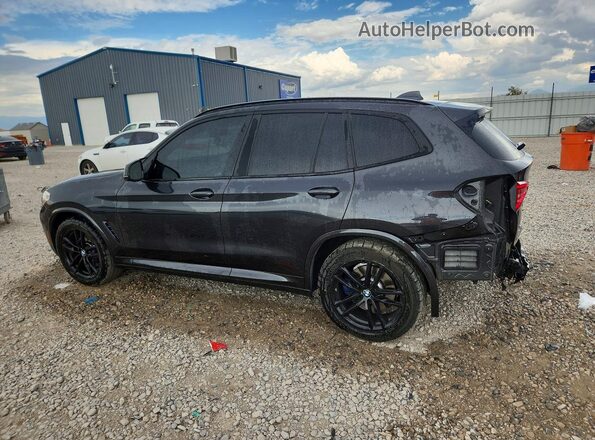 5UXTR9C5XJLD70940 2018 BMW X3 Black Հետևի ձախ