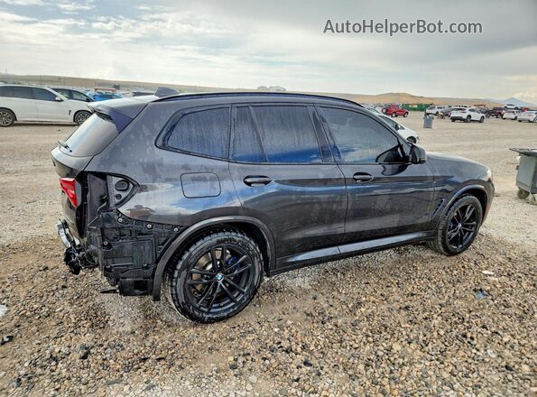5UXTR9C5XJLD70940 2018 BMW X3 Black Հետևի աջ