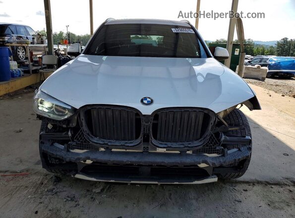 5UXTR9C5XJLD73031 2018 BMW X3 White Вид спереду