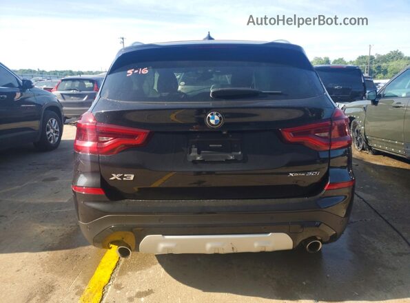 5UXTR9C5XKLD92924 2019 BMW X3 Black Vista trasera