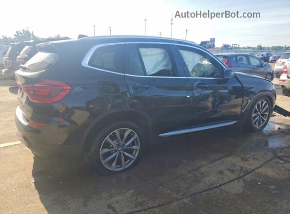 5UXTR9C5XKLD92924 2019 BMW X3 Black Trasero derecho