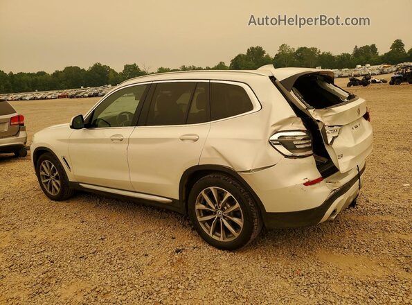 5UXTR9C5XKLE12556 2019 BMW X3 White Tył lewy