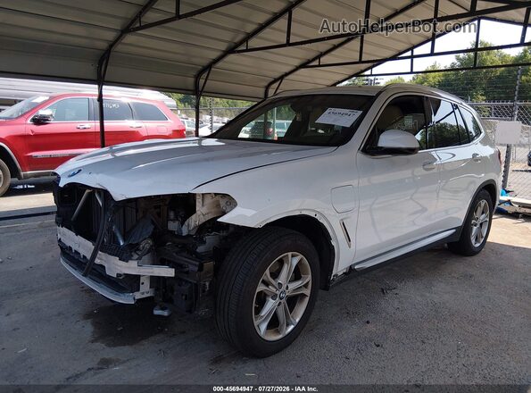 5UXTS1C00M9G26370 2021 BMW X3 White Przód lewy