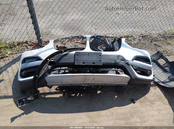 5UXTS1C00M9G26370 2021 BMW X3 White Widok zestawu wskaźników