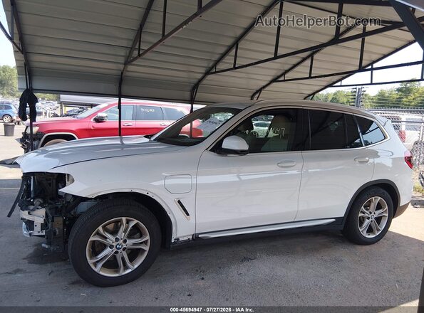 5UXTS1C00M9G26370 2021 BMW X3 White 