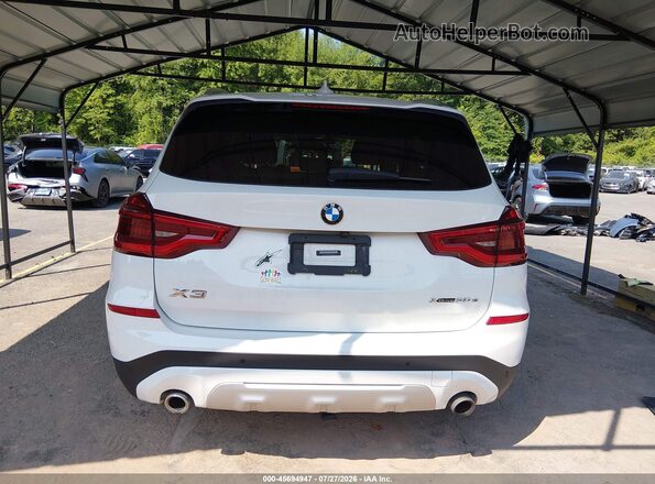 5UXTS1C00M9G26370 2021 BMW X3 White 