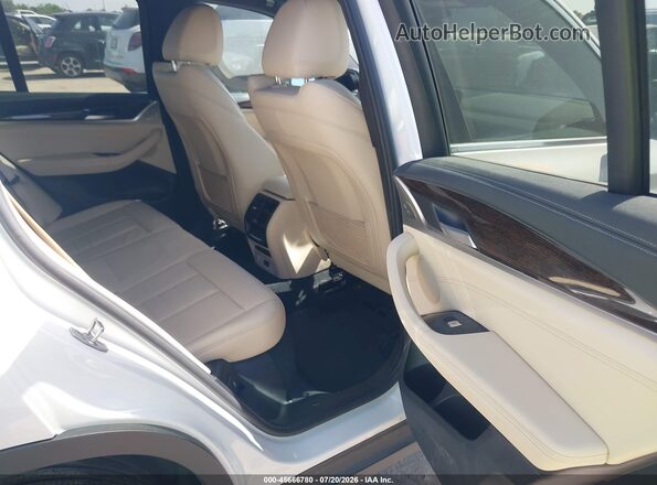 5UXTS1C04L9C89992 2020 BMW X3 White VIN կոդի պիտակի տեսք