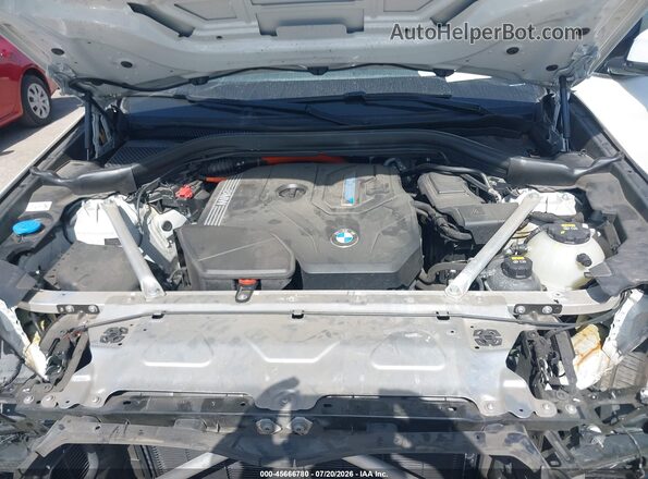 5UXTS1C04L9C89992 2020 BMW X3 White Հետևի տեսք