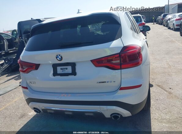 5UXTS1C04L9C89992 2020 BMW X3 White 