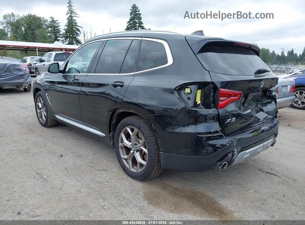 5UXTS1C04M9H06772 2021 BMW X3 Black Rear left