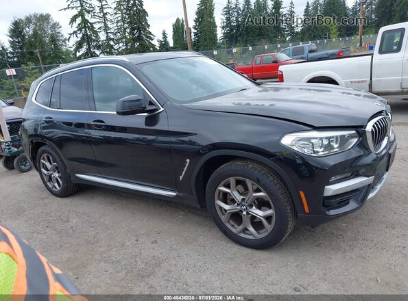 5UXTS1C04M9H06772 2021 BMW X3 Black 360 interior view