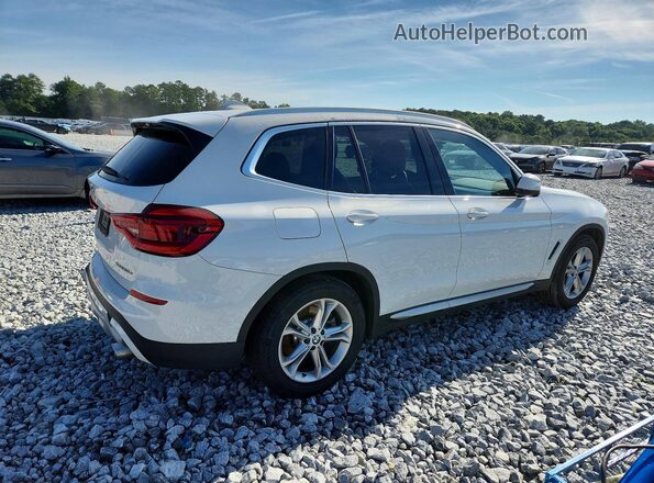 5UXTS1C06L9D30607 2020 BMW X3 White Tył prawy
