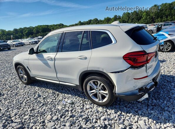 5UXTS1C06L9D30607 2020 BMW X3 White Tył lewy