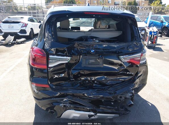 5UXTS1C0XM9D71713 2021 BMW X3 Black Vista frontal