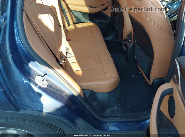 5UXTS1C0XM9F52598 2021 BMW X3 Blue VIN sticker view