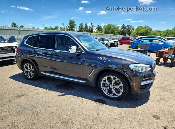 5UXTS1C0XM9H46404 2021 BMW X3 Charcoal წინა მარჯვენა