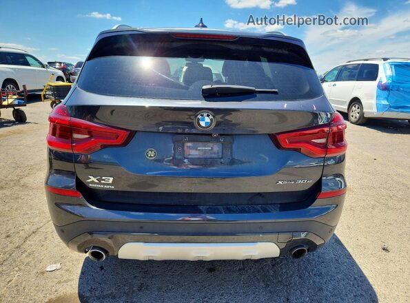 5UXTS1C0XM9H46404 2021 BMW X3 Charcoal უკანა ხედი