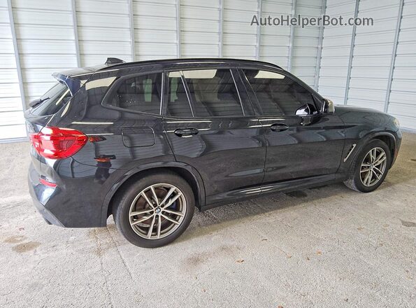 5UXTS3C50J0Y96980 2018 BMW X3 Black Tył prawy
