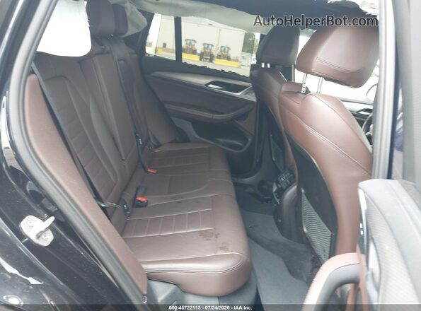 5UXTS3C51J0Y97989 2018 BMW X3 Dark Blue Вид наклейки з VIN-кодом