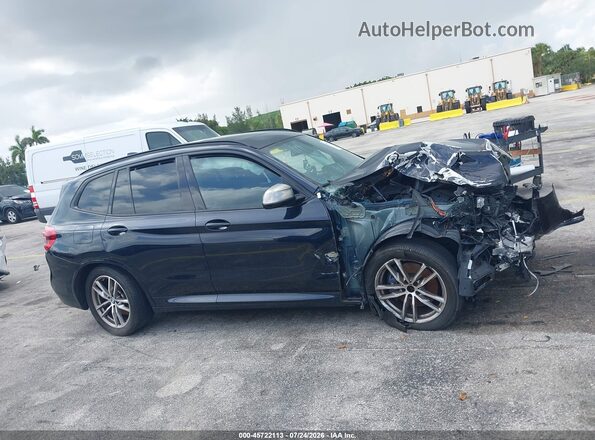 5UXTS3C51J0Y97989 2018 BMW X3 Dark Blue Вид задньої частини салону