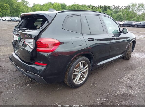 5UXTS3C53J0Y96519 2018 BMW X3 Black Trasero derecho