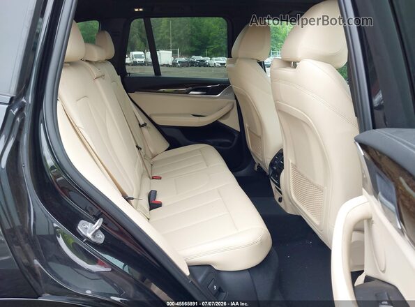5UXTS3C53J0Y96519 2018 BMW X3 Black Vista de la etiqueta del VIN