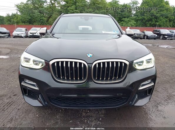 5UXTS3C53J0Y96519 2018 BMW X3 Black Vista del cuadro de instrumentos