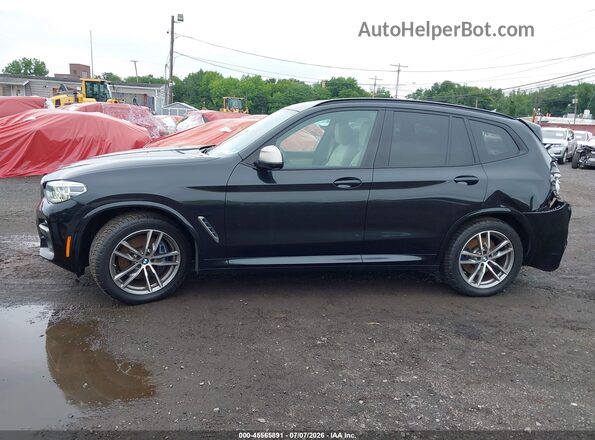 5UXTS3C53J0Y96519 2018 BMW X3 Black Vista interior de 360 grados
