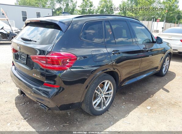 5UXTS3C54J0Z00982 2018 BMW X3 Black Հետևի աջ