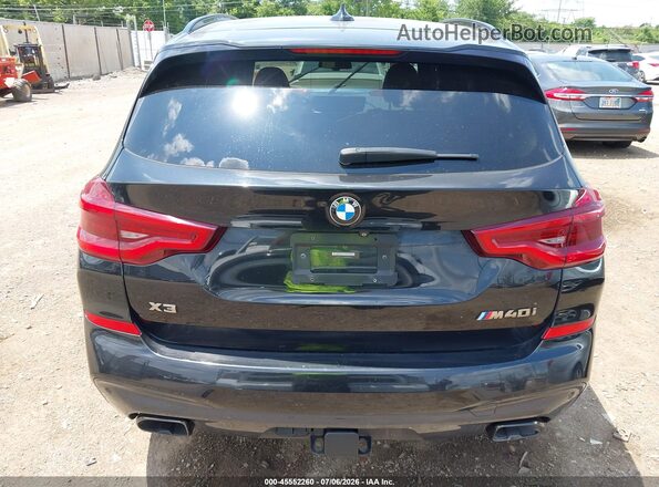5UXTS3C54J0Z00982 2018 BMW X3 Black 