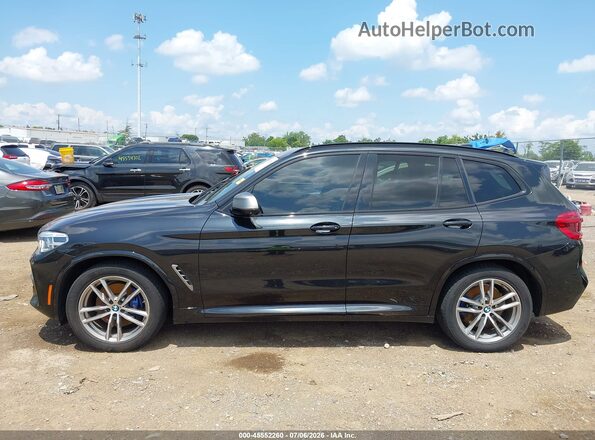 5UXTS3C54J0Z00982 2018 BMW X3 Black Սալոնի 360 աստիճան տեսք