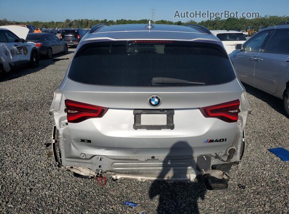 5UXTS3C55J0Z02479 2018 BMW X3 Silver Vista trasera