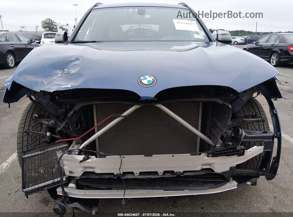 5UXTS3C56J0Y99270 2018 BMW X3 Синий Вид щитка приборов