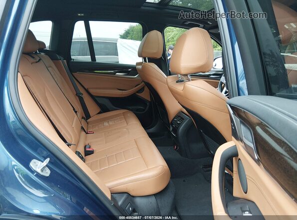5UXTS3C56J0Y99270 2018 BMW X3 Синий Вид наклейки с VIN-кодом