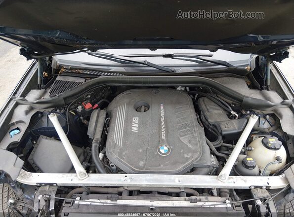 5UXTS3C56J0Y99270 2018 BMW X3 Синий Вид сзади