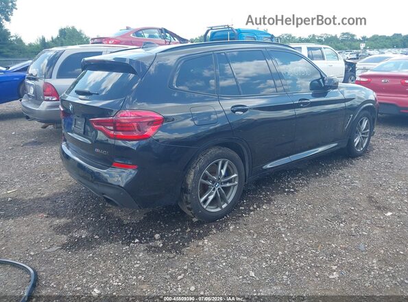 5UXTS3C56K0Z07210 2019 BMW X3 Black Հետևի աջ