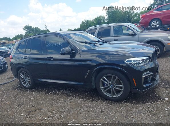 5UXTS3C56K0Z07210 2019 BMW X3 Black Սալոնի 360 աստիճան տեսք