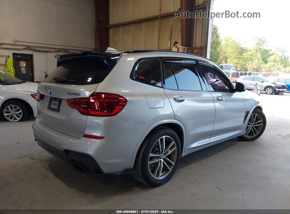 5UXTS3C57J0Y97284 2018 BMW X3 Серебряный Задняя правая четверть