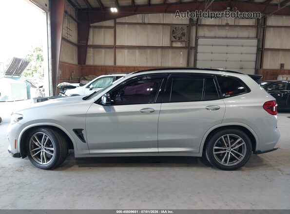 5UXTS3C57J0Y97284 2018 BMW X3 Серебряный 