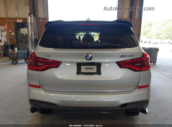 5UXTS3C57J0Y97284 2018 BMW X3 Серебряный 