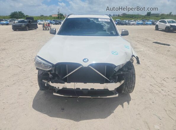 5UXTS3C58J0Y98069 2018 BMW X3 White Вид спереду