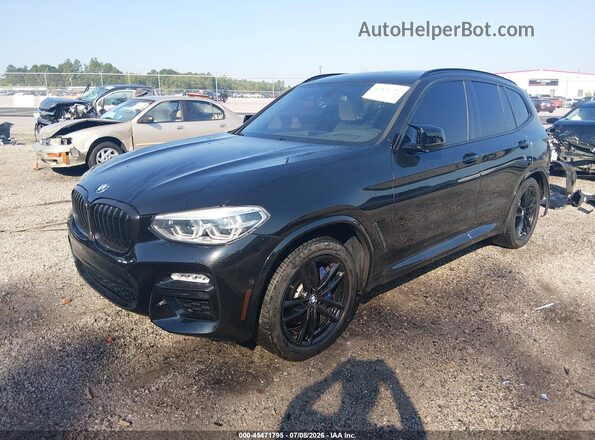5UXTS3C58J0Y98119 2018 BMW X3 Black Przód lewy