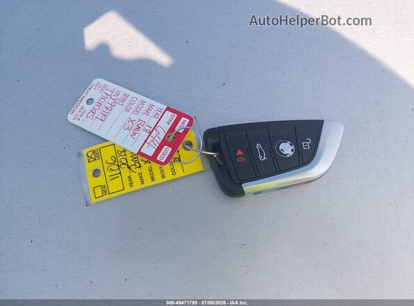 5UXTS3C58J0Y98119 2018 BMW X3 Black Widok deski rozdzielczej