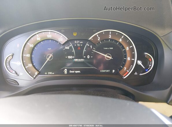 5UXTS3C58J0Y98119 2018 BMW X3 Black Widok tylnych siedzeń