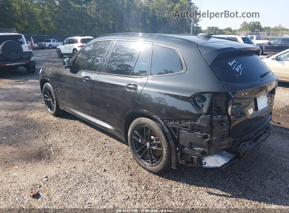 5UXTS3C58J0Y98119 2018 BMW X3 Black Tył lewy